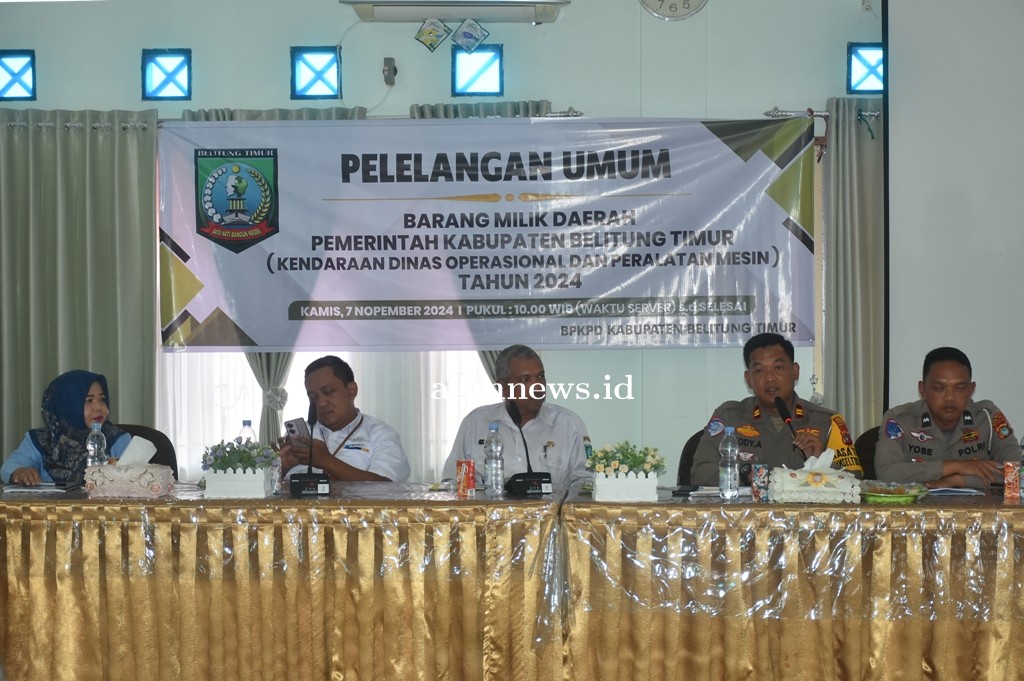 Pemkab Beltim diharapkan Melakukan Permohonan Penghapusan Aset Kendaraan Dinas