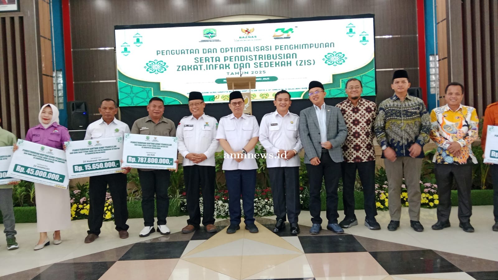 Baznas Majalengka Distribusikan ZIS Untuk Asnaf Fisabilillah Sekolah Sekolah Sebesar Rp. 1,3 Milyar