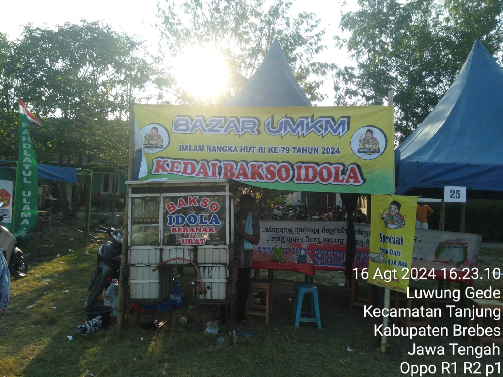 Desa Luwunggede Kec Tanjung Gelar Bazar dan Pesta Rakyat