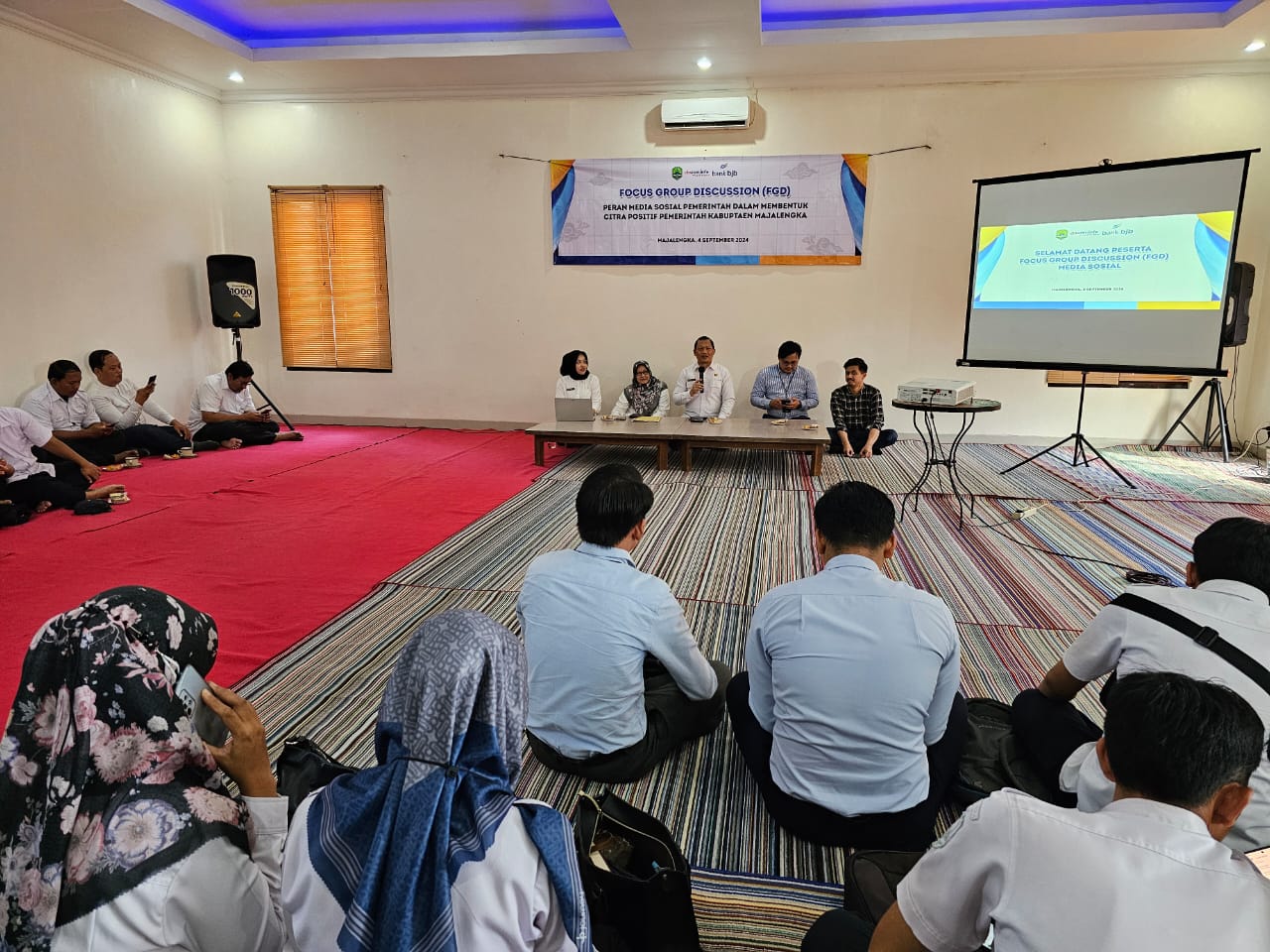Tingkatkan Peran Medsos, Diskominfo Majalengka Menggandeng BJB 