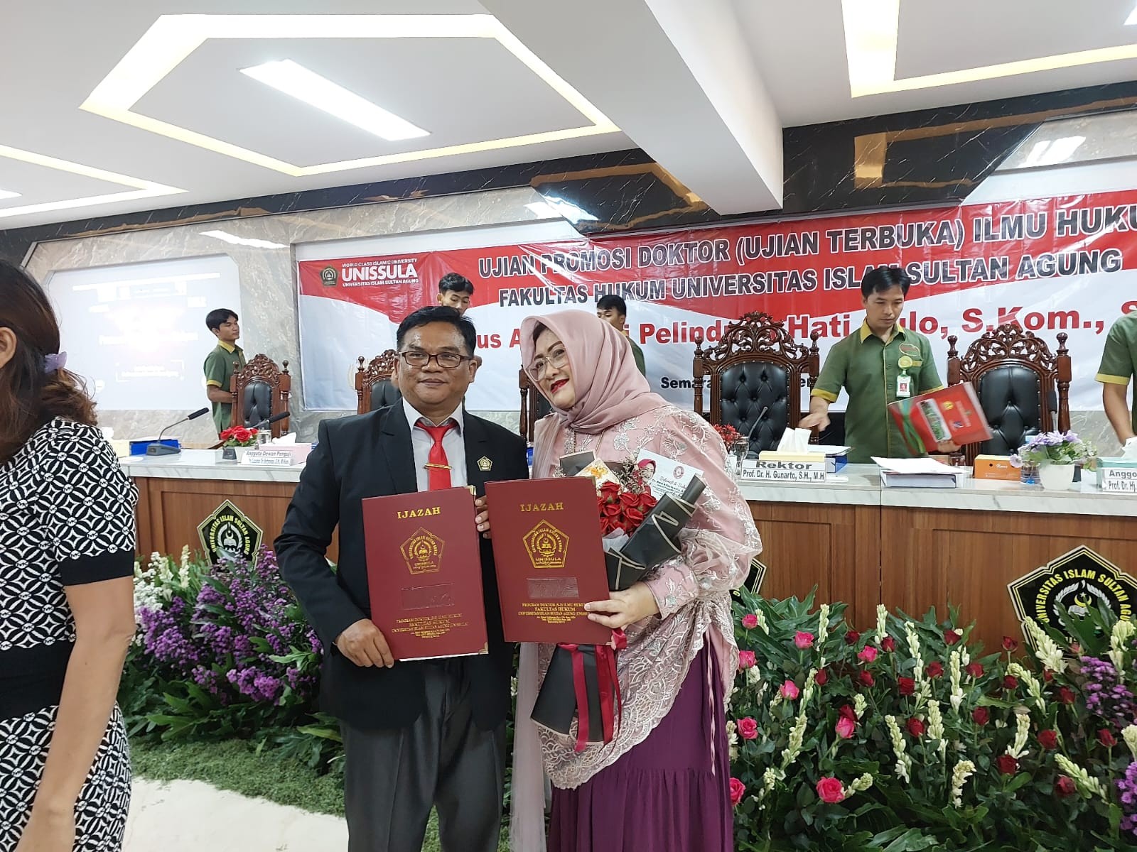 Keluarga Besar ANMNESW Ucapkan Selamat Kepada Mohammad Rosidi  Atas Diraihnya Gelar Doktor Hukum