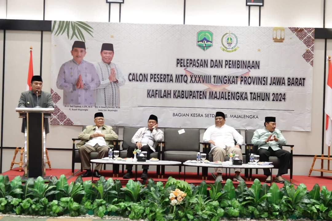 Pj Bupati Majalengka lepas Kafilah MTQ Tingkat Provinsi Jawa Barat
