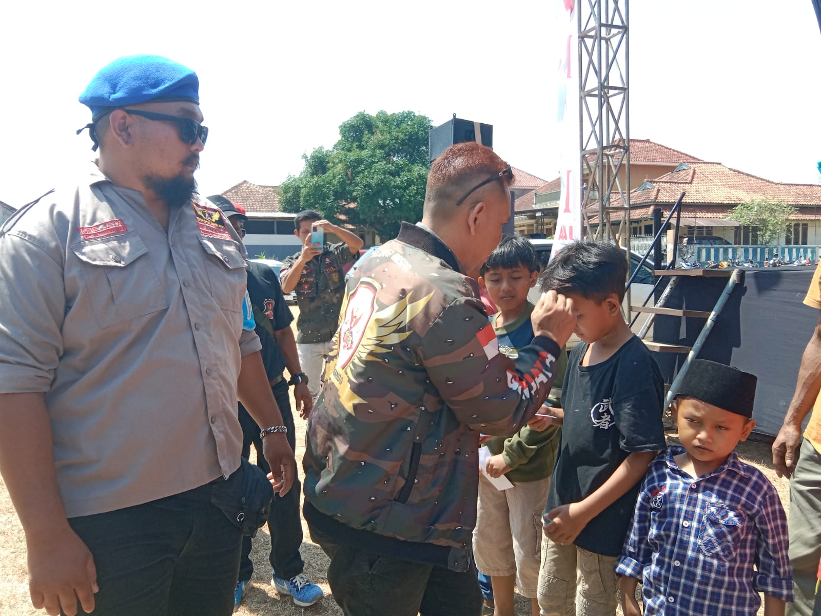 Santuni Yatim dan Hiburan, Iringi Peringatan HUT ke-1 Grib Jaya PAC Majalengka Kota