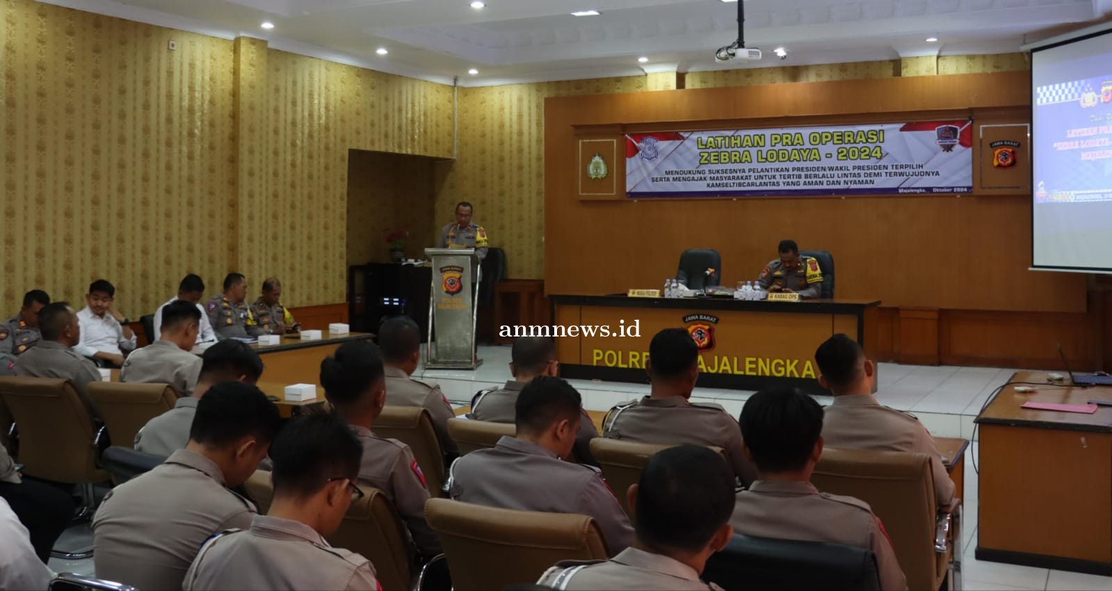 Gelar Latihan Pra Operasi Zebra Lodaya-2024, Polres Majalengka Tingkatkan Kesiapan Personel