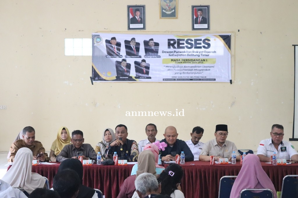 Permintaan Fisik masih Dominasi Saat Reses Anggota DPRD Beltim
