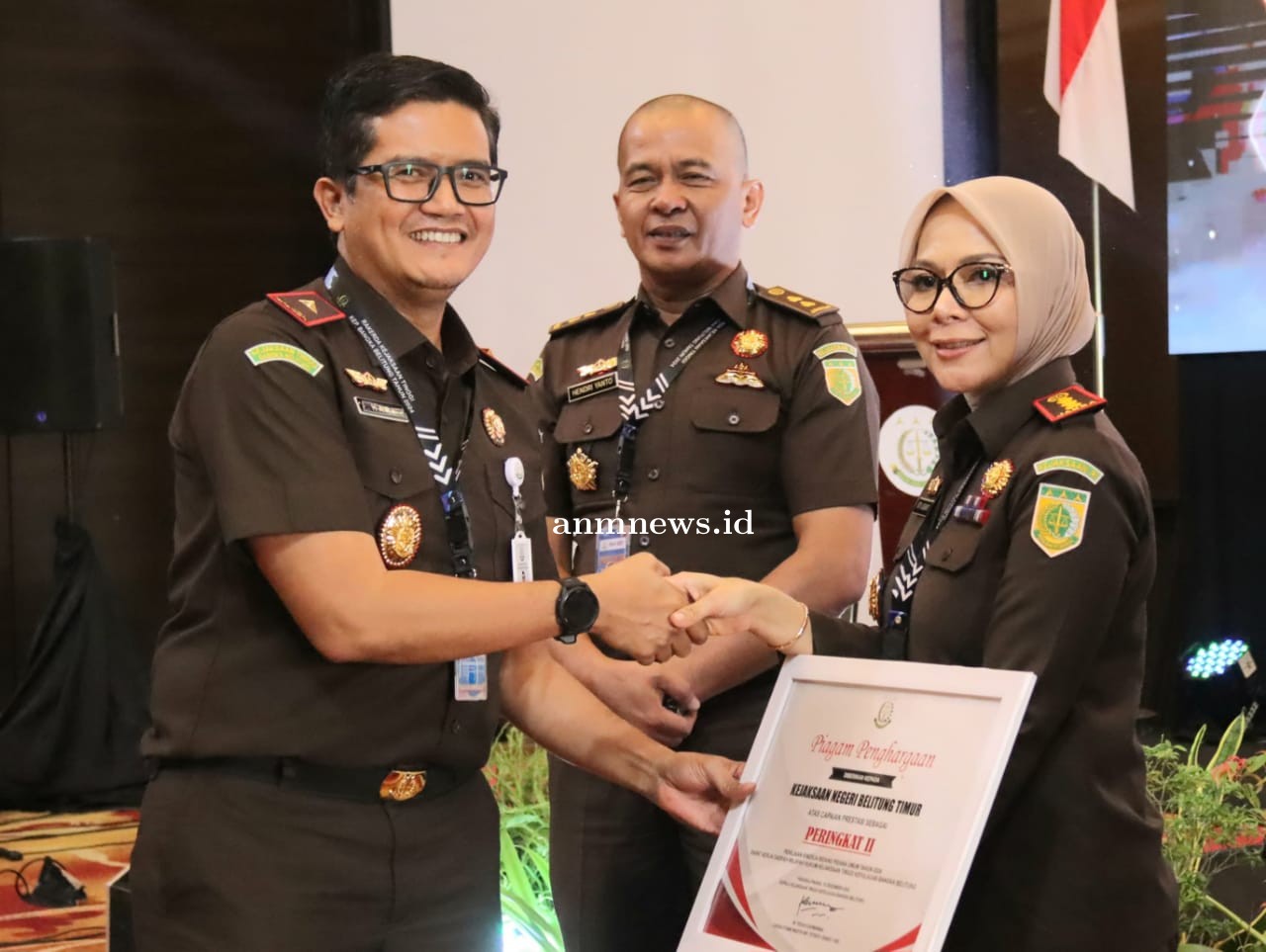 Kejaksaan Negeri Beltim Raih Terbaik ke-2 Pidana Khusus dan Pidana Umum se-Babel