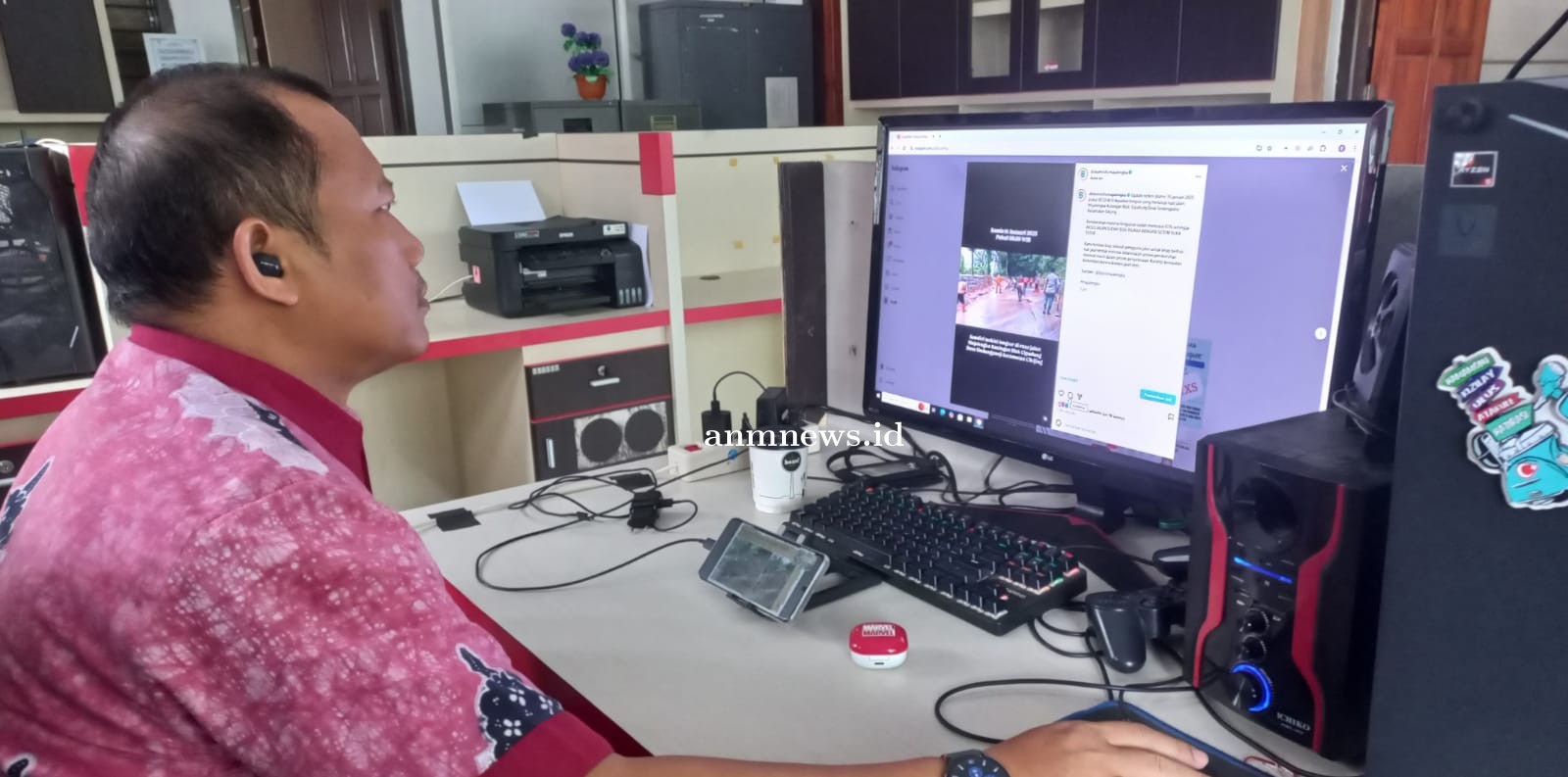 61 persen Warga Majalengka Akses Internet, Diskominfo Dukung Aturan Pembatasan Medsos