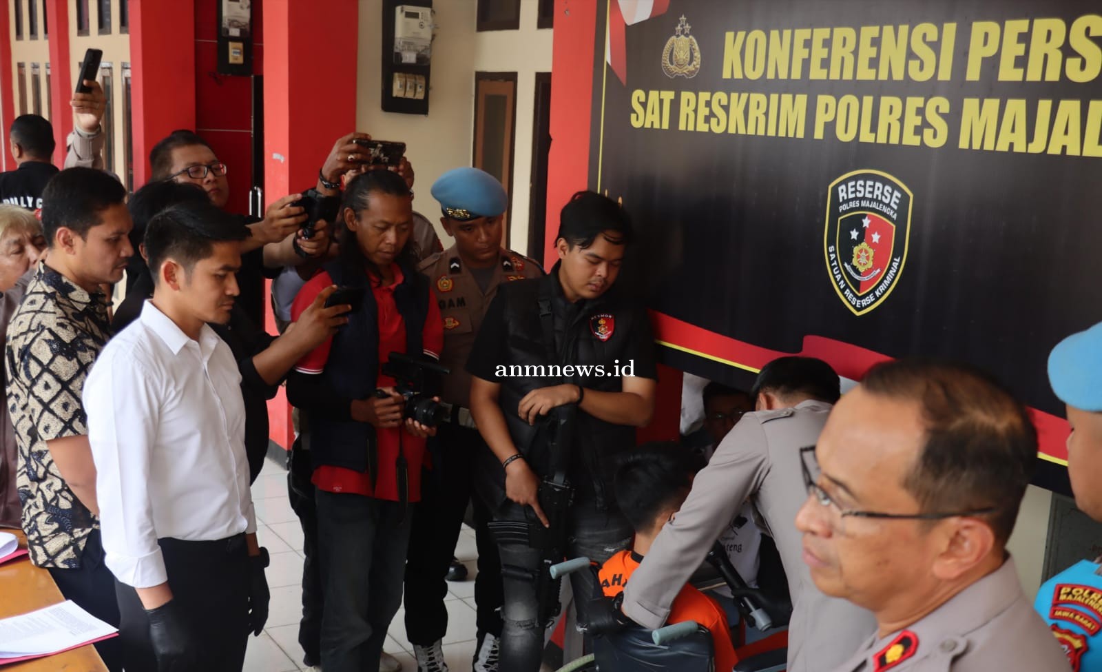 Dalam Waktu Singkat Sat Reskrim Polres Majalengka Berhasil Ungkap Pelaku Pembunuhan