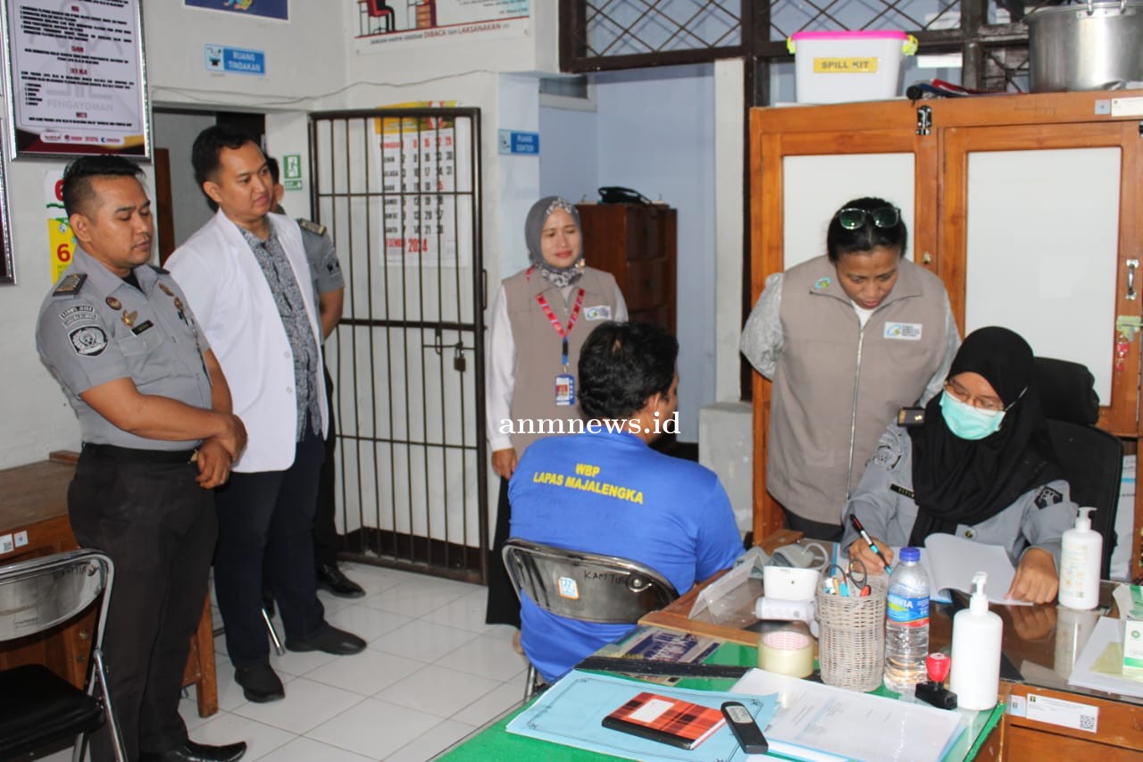 Klinik Pratama Lapas Kls IIB Majalengka Jalani Survei Akreditasi