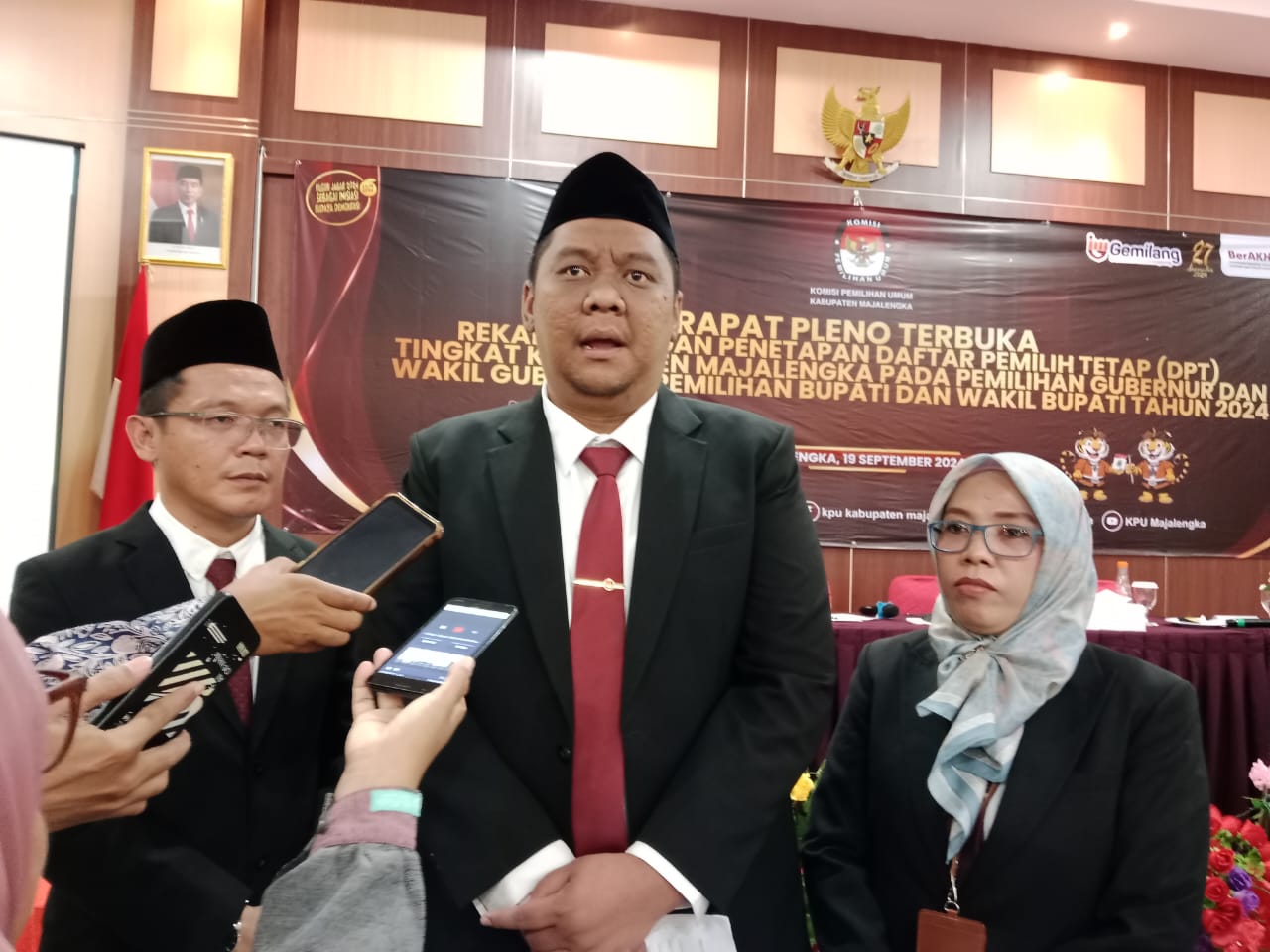 KPU Majalengka Tetapkan DPT Pilkada 2024