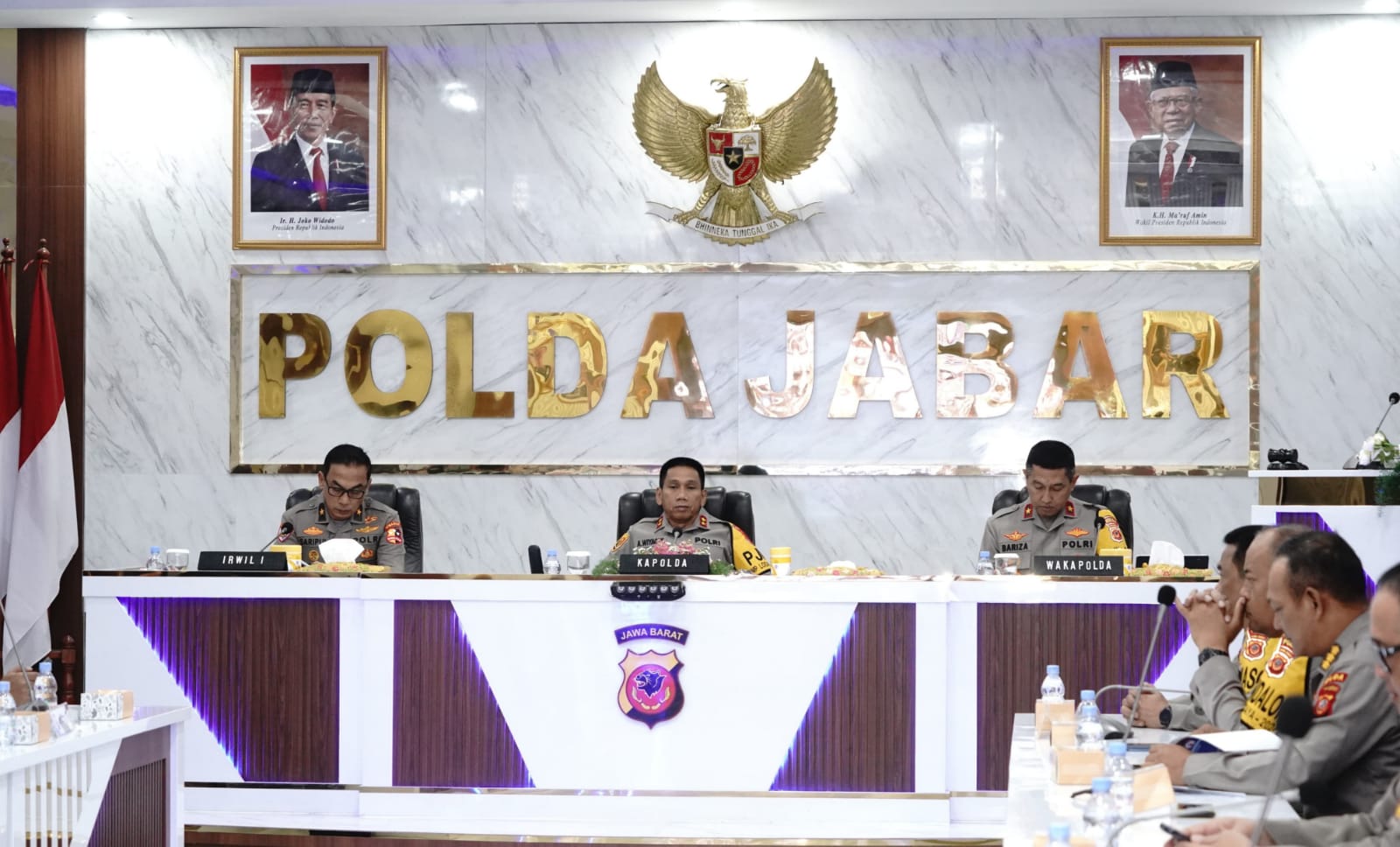 Kapolres Majalengka Hadiri Taklimat Awal Audit Kinerja Itwasum Polri Tahap II TA 2024 di Polda Jabar