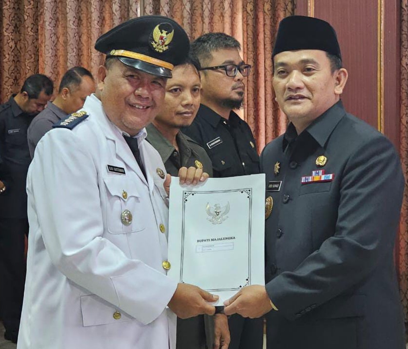 Pj Bupati Majalengka H. Dedi Supandi Lantik 53 Pejabat Baru