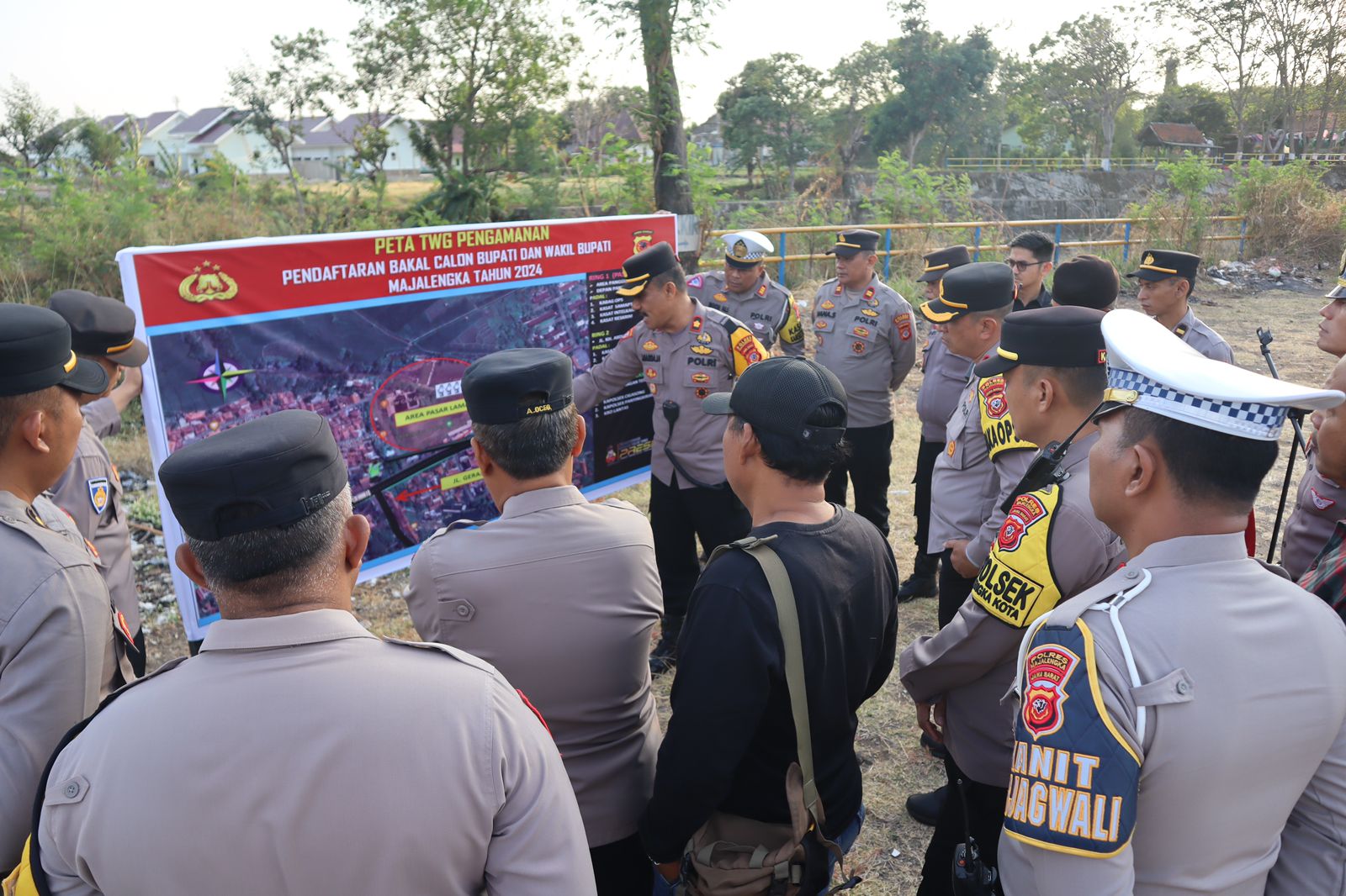Kabag Ops Polres Majalengka Matangkan Strategi Pengamanan Pendaftaran Balon Bupati dan Wakil
