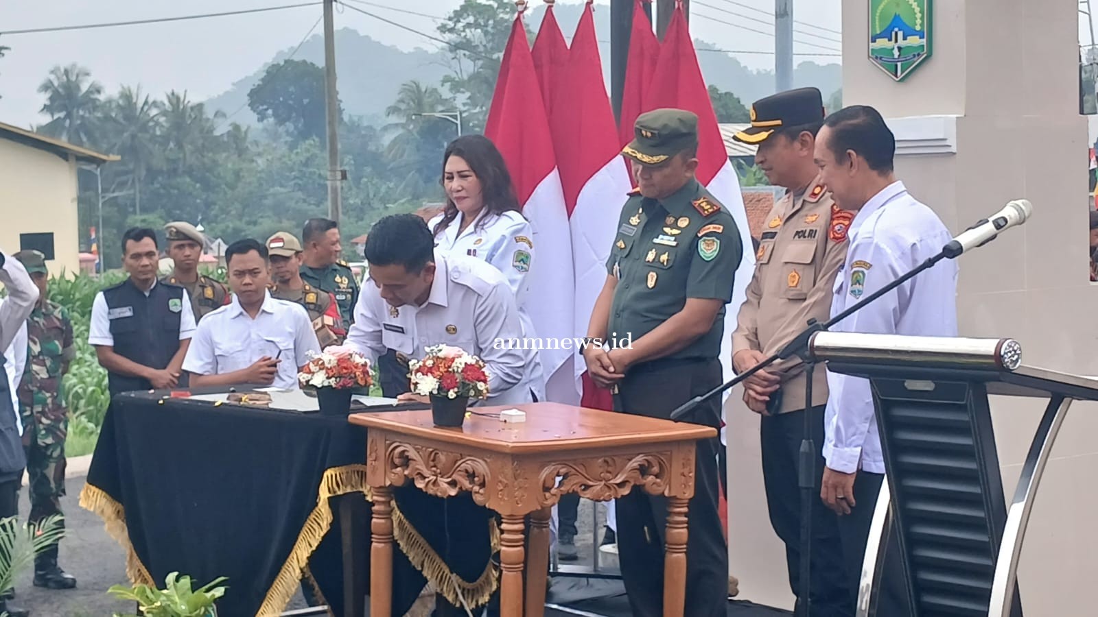Desa Kawunghilir Ditetapkan Menjadi Kampung Pancasila, Pj Bupati Ajak Memaknai ideologi Pancasila