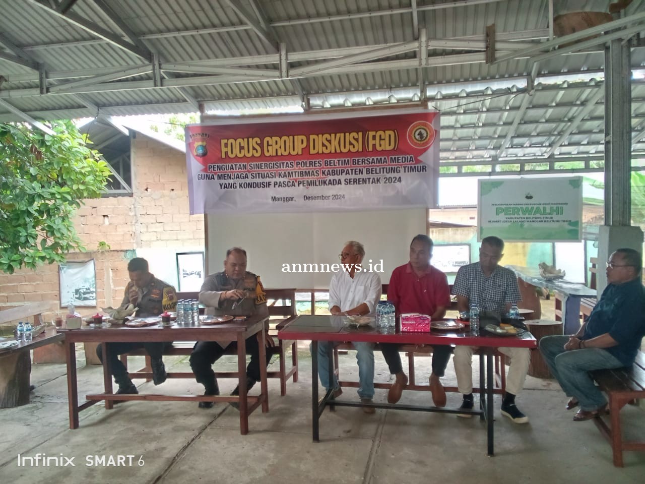 Kapolres Beltim Melakukan Kegiatan FGD Bersama Sejumlah Awak Media dan LSM