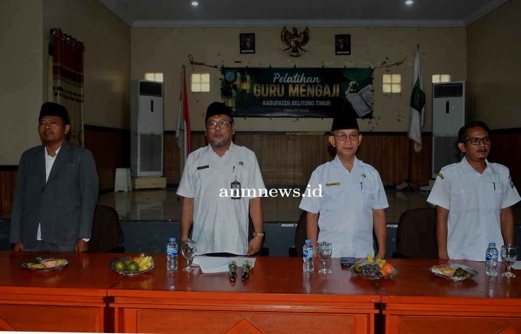 Tahun Ini Guru Ngaji di Kabupaten Beltim Terima Insentif