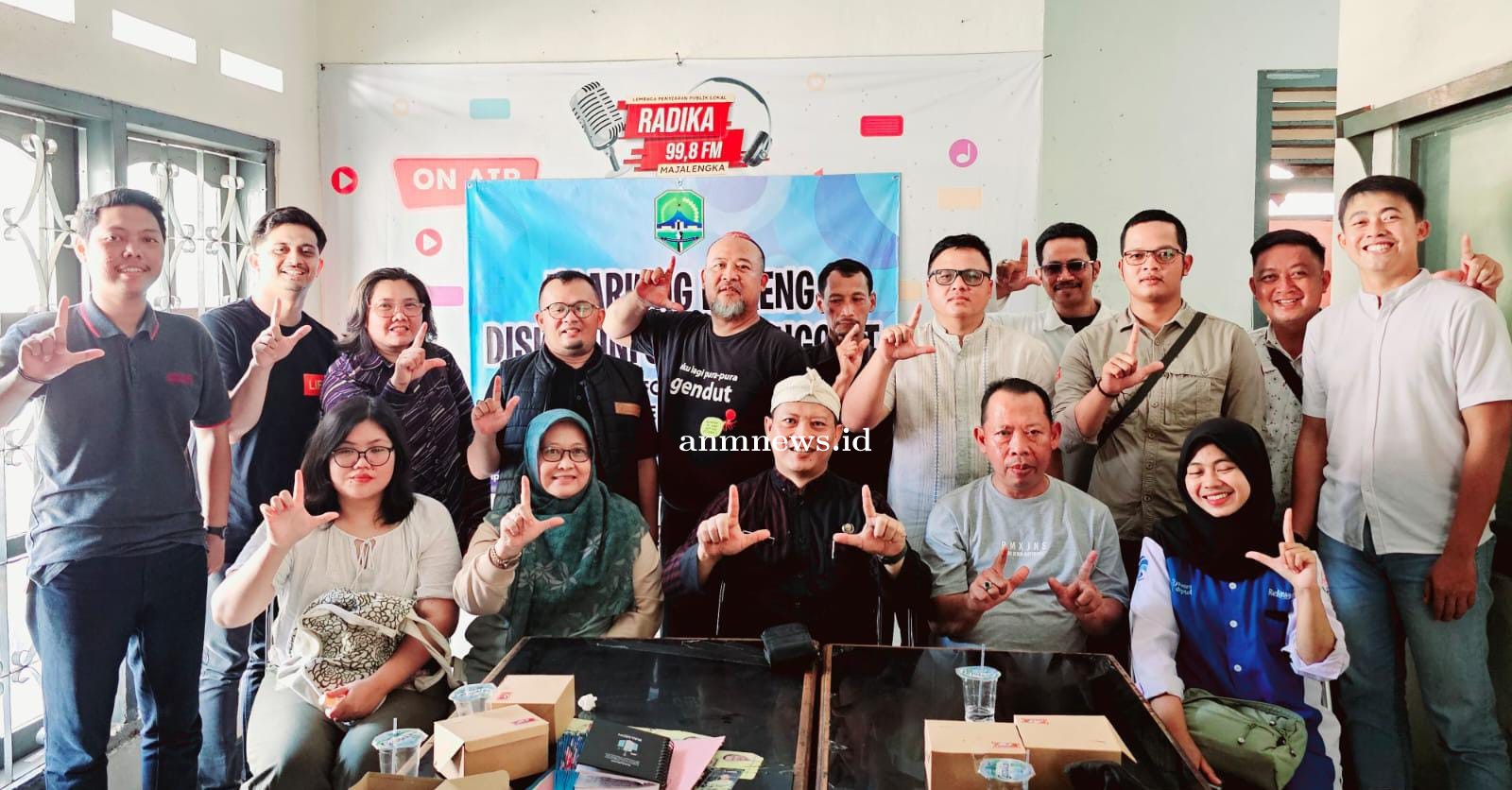 Diskominfo Majalengka Ngariung Bareng Kelompok Informasi Masyarakat (KIM)