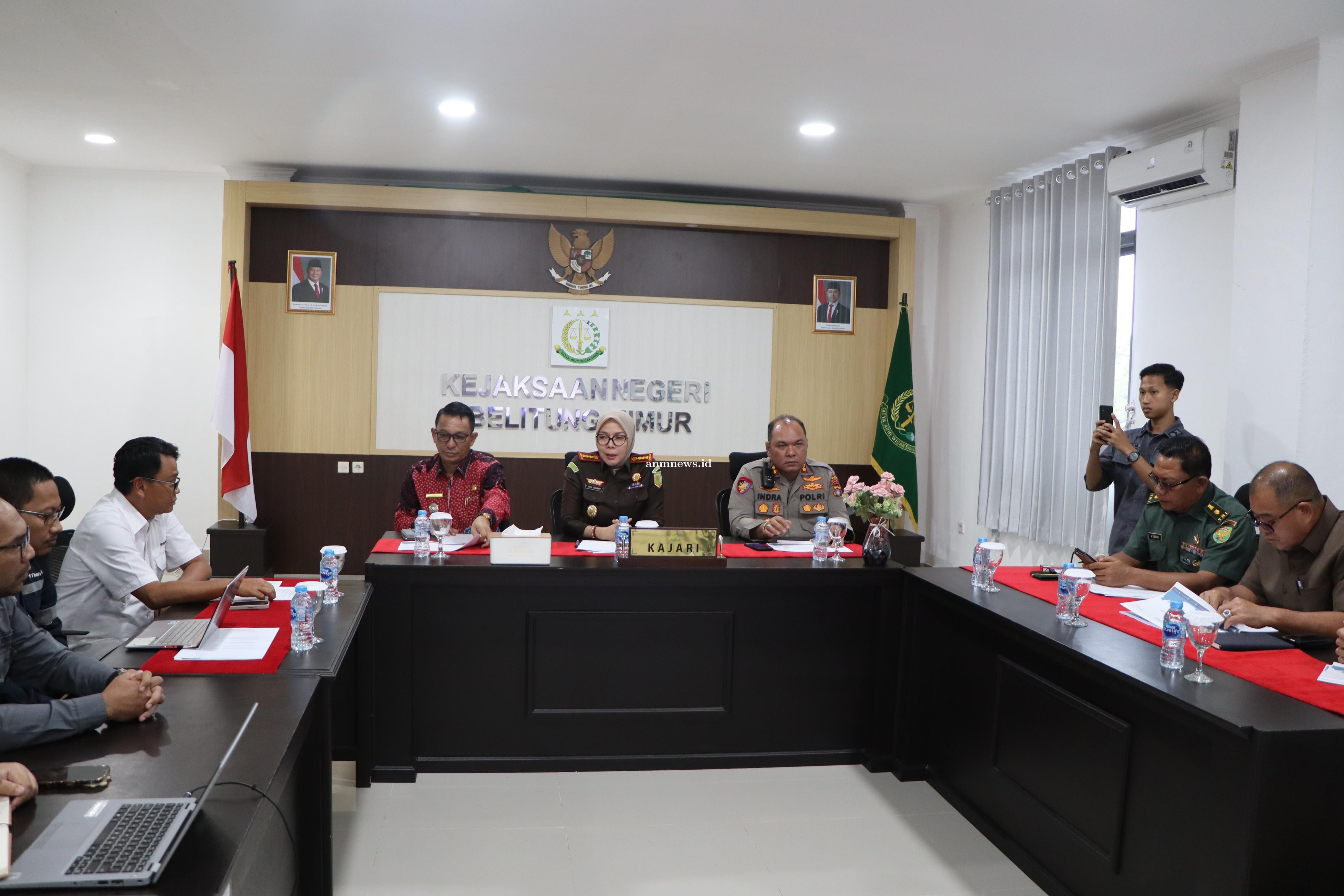 Rakor Tindak Lanjut Rencana Tata Kelola Kerjasama Kemitraan Terkait Jasa Penambangan Timah