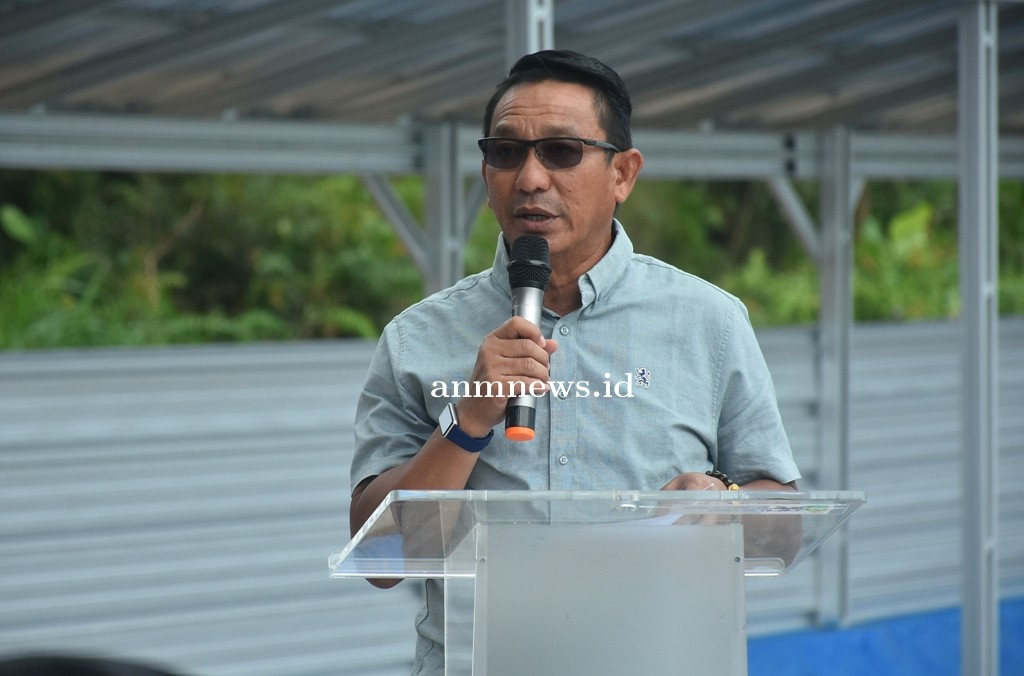 Bupati Beltim dan Anggota DPD RI Resmikan Kolam Pemancingan Desa Padang