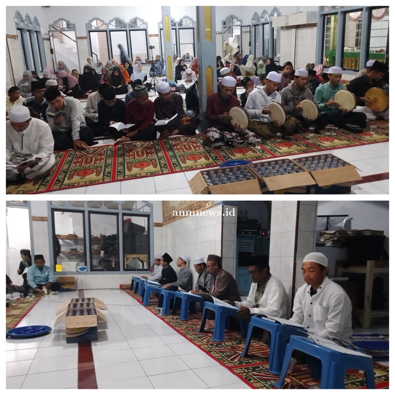 Ponpes Roudhotul Mudaritsin Adakan Rutinan Sholawat Burdah